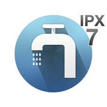 Fully washable IPX7